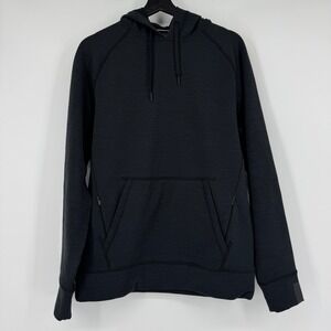 Ten Thousand Merino Tech Hoodie Mens Small Black TTKT017 Performance Sweatshirt